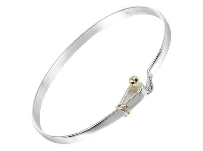Pulseira charm Love Knot da Tiffany & Co. Prata Dourado Prata Ouro amarelo  ref.1860974