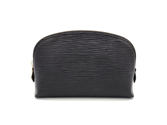 Louis Vuitton Epi Pochette Tick M41348 Black Pouch Leather  ref.1861185