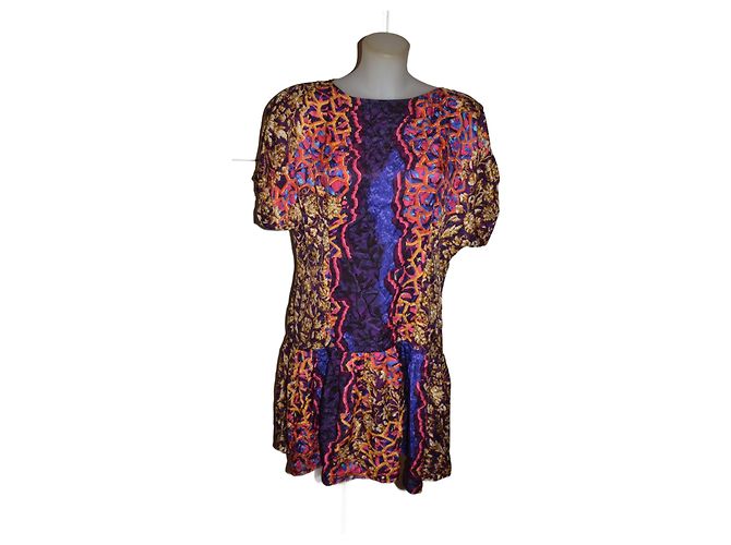 Vestido de seda Peter Pilotto Multicolor