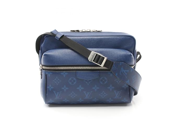Louis Vuitton Outdoor PM Taigarama Cobalt Shoulder Bag Blue Leather Cloth  ref.1861807
