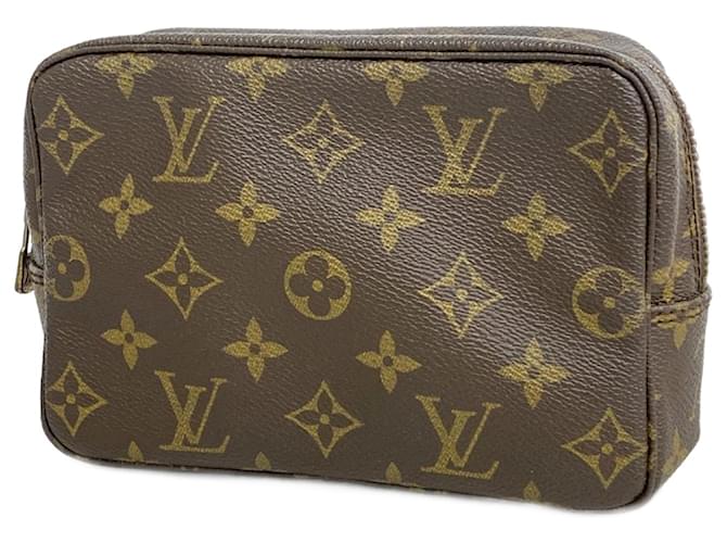 Louis Vuitton Necessaire 18 Marrom Lona  ref.1862068