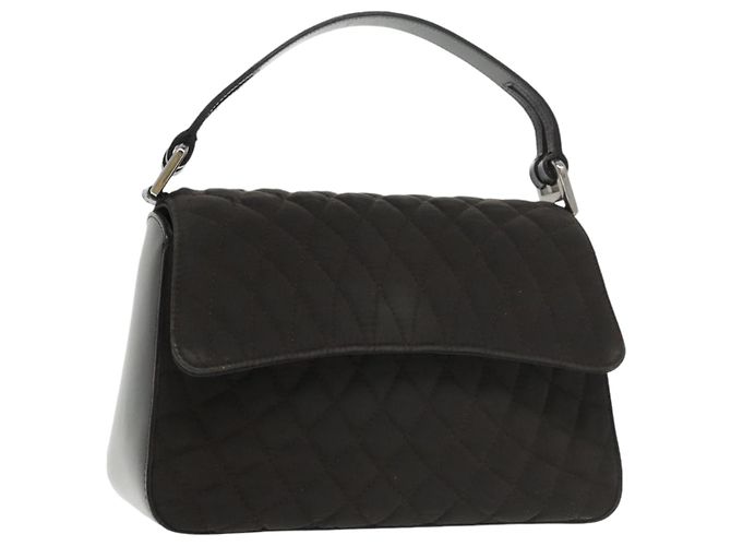 Bolsa BALLY de nylon marrom Auth ti2408