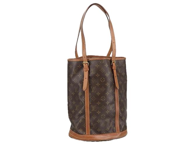 LOUIS VUITTON Monogram Bucket GM Shoulder Bag M42236 LV Auth 100825 Cloth  ref.1862689