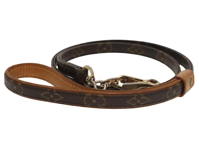LOUIS VUITTON Monogram Less Baxter MM Dog Leash M58056 LV Auth 101341 Cloth  ref.1862695