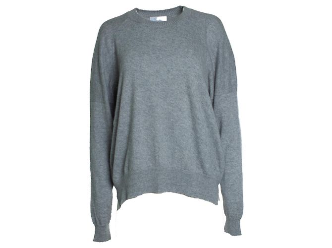 Autre Marque BeYou Kaschmirpullover grau XL 