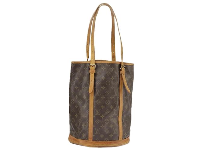 LOUIS VUITTON Monogram Bucket GM Shoulder Bag M42236 LV Auth 101527 Cloth  ref.1862723