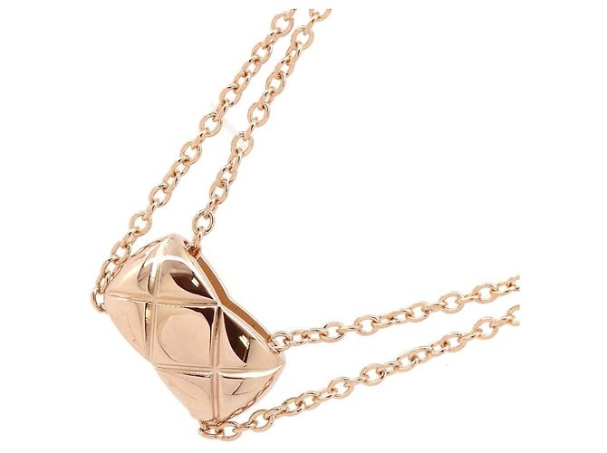 Collar Chanel Coco Crush en oro rosa