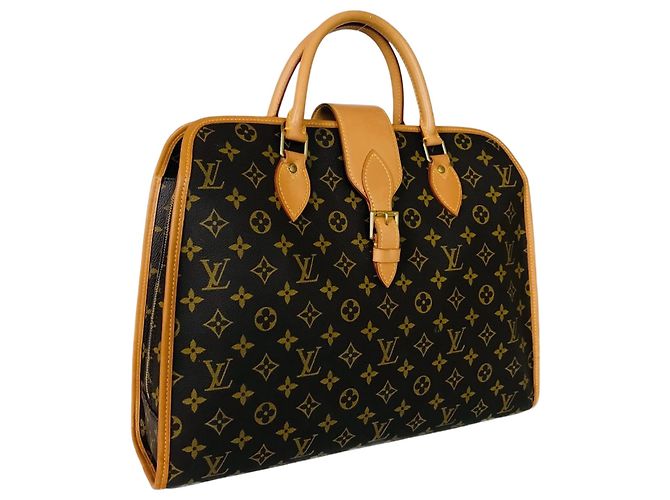 Sac à main Louis Vuitton Rivoli Marron Monogramme