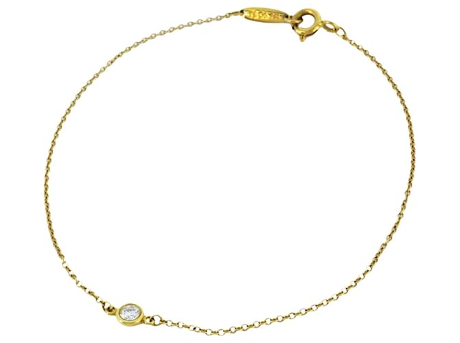 Tiffany & Co Pelo metro Dourado Ouro amarelo  ref.1864240