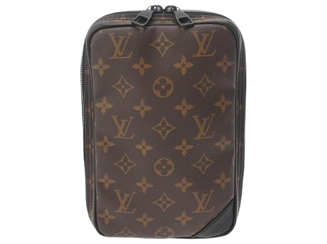 Louis Vuitton Utility side Brown Cloth  ref.1864344