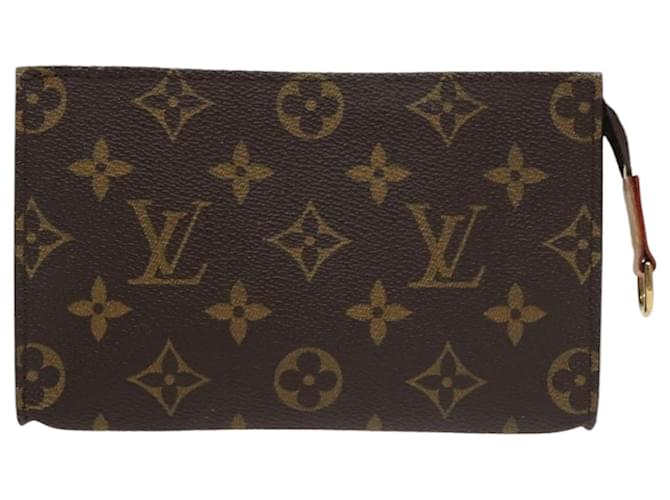 Pochette Accessoire Louis Vuitton Marrom Lona  ref.1865749