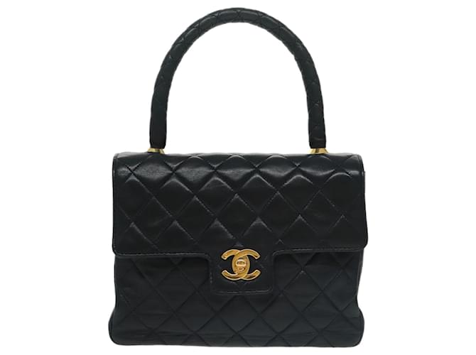 Chanel Coco Handle Black Leather  ref.1865764