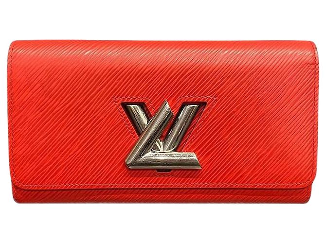 Louis Vuitton Epi Leather Twist Wallet M61179 Red