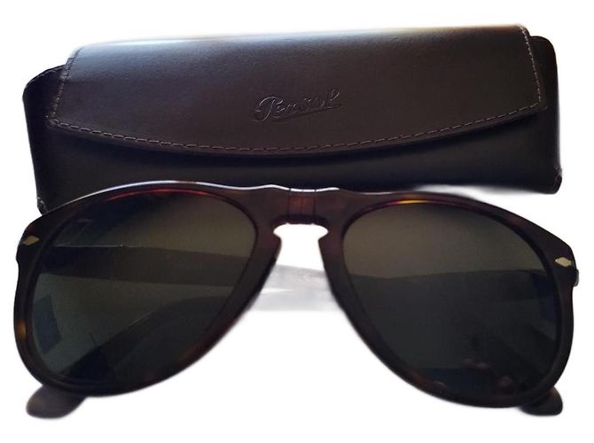 Occhiali da sole aviator in tartaruga Persol