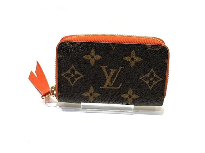 Louis Vuitton Monogram Multicart Business Card Holder Brown Orange  ref.1871049