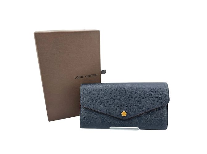 Louis Vuitton Long Wallet in Marine Rouge Red