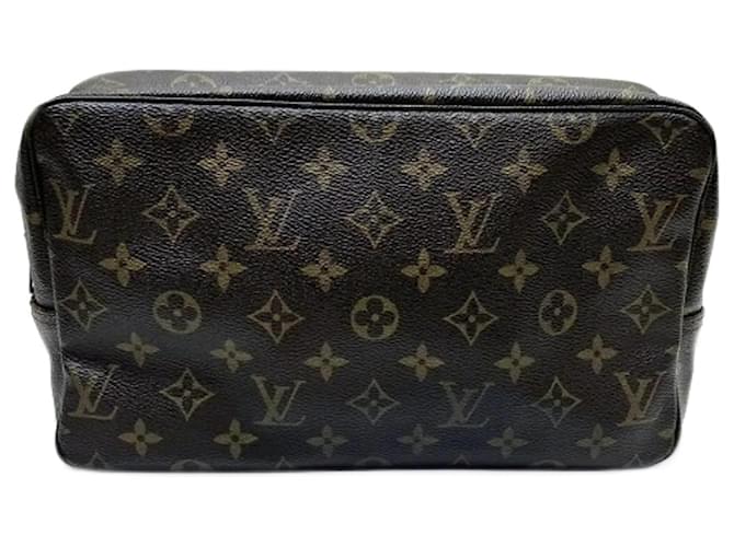Louis Vuitton Monogram True Toilet 27 M47522 Pouch Brown  ref.1871887