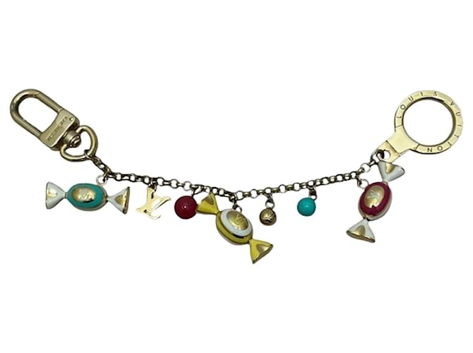 Louis Vuitton Portecle Chaine Delice Keychain Multiple colors  ref.1871895