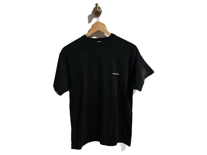 BALENCIAGA Tops T.Internacional L Algodón Negro