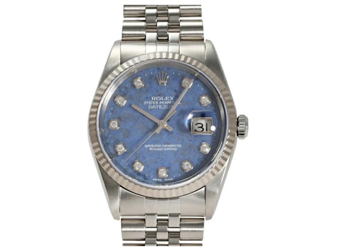 Rolex Datejust 36 16234G Blue Dial Men's Watch  ref.1872430