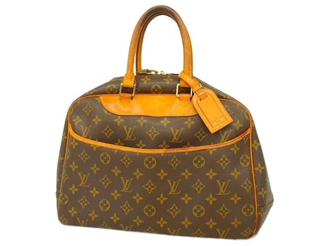 Louis Vuitton Deauville Brown Cloth  ref.1874188