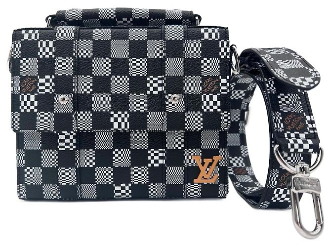 Louis Vuitton messenger soft trunk distorted damieR Multicolore