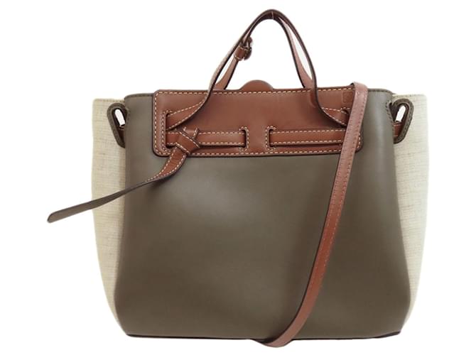 Shoulder Bags Loewe Lazo Tote Bag Craftsmanship Mini Lazo Loewe