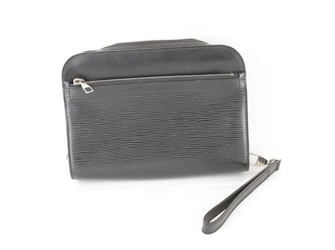 Louis Vuitton Hoche Epi Leather Handbag Black  ref.1875196