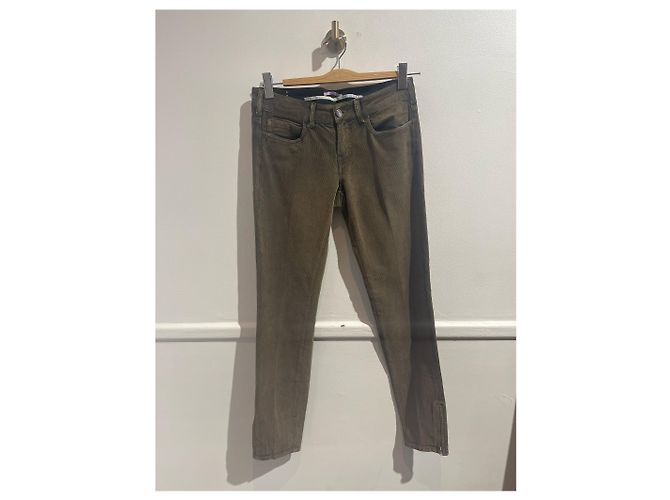 VANESSA BRUNO Jeans T.US 28 Algodão Caqui