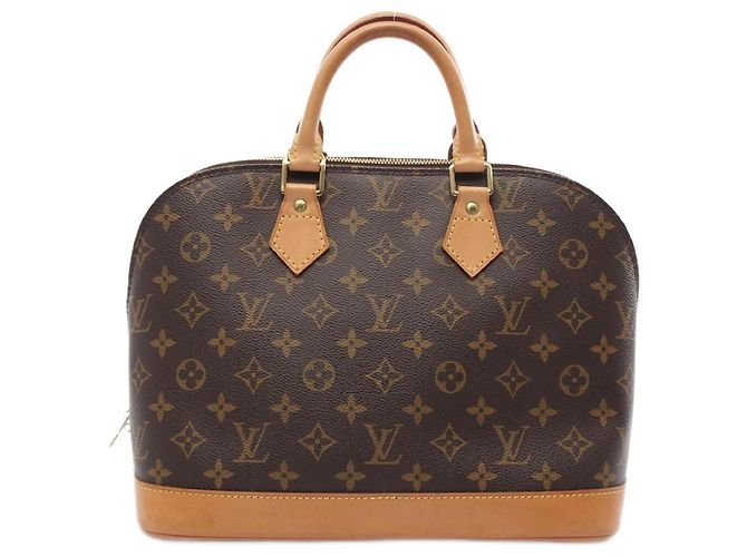 Louis Vuitton Alma PM Handtasche Monogramm Braun