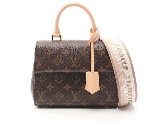 Borsa Louis Vuitton Cluny Mini Monogram M46055 Marrone