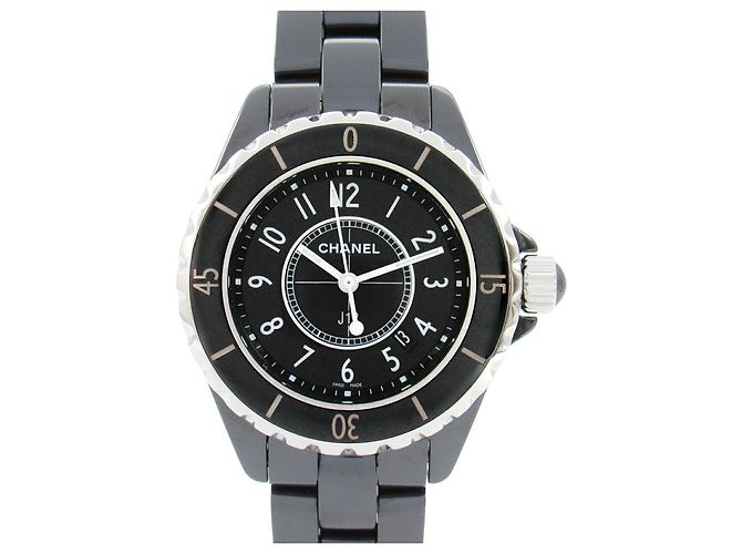 Chanel J12 Ceramic Quartz Watch H0682 Black