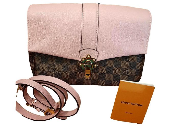 Louis Vuitton Clapton Ebene Crossbody Bag Brown