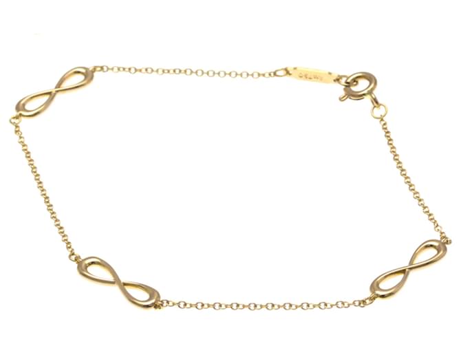 Tiffany & Co Pulseira Infinita Tiffany em Ouro Rosa Dourado  ref.1876755