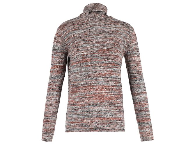 Chloé Strickpullover mit Rollkragen aus mehrfarbigem Kaschmir