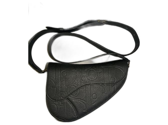 Sac Dior Saddle défilé 2025 neuf Noir
