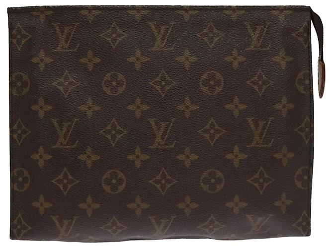 Louis Vuitton Poche Toilette Brown Cloth  ref.1878164