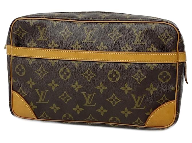 Louis Vuitton Compiegne 28 Brown Cloth  ref.1878650