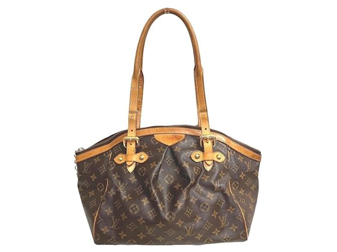 Louis Vuitton Tivoli Brown Cloth  ref.1878905