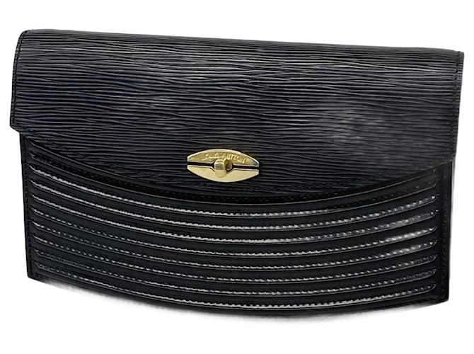 Louis Vuitton Presbourg Black Leather  ref.1879074