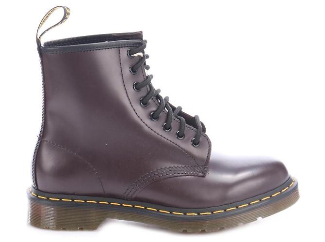 Dr. Martens Boots Dark Red Leather