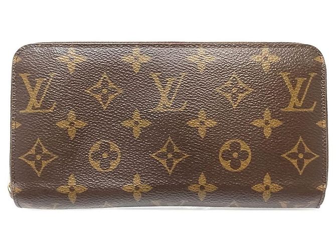 Louis Vuitton Monogram Zippy Wallet M41895 Brown