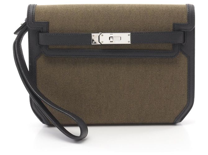 Sac à main Kelly Depeche 25 d'Hermès Vert
