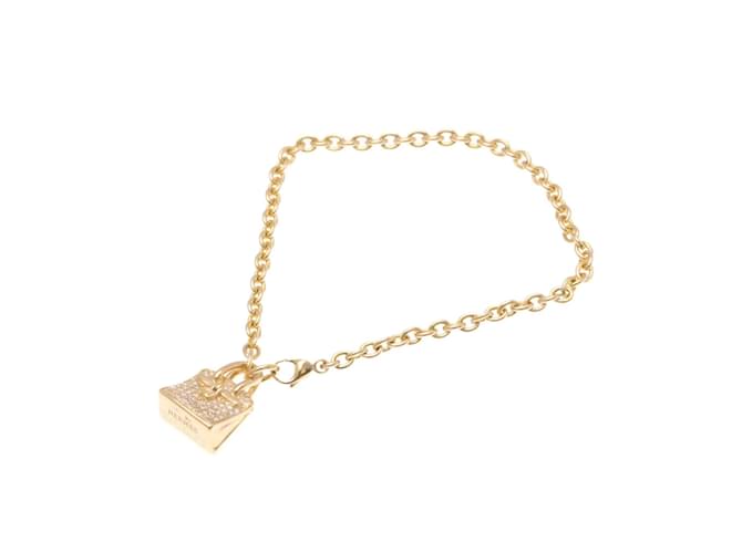 Hermès Amulettes Kelly Diamantarmband Golden 