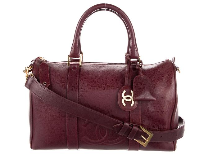 Chanel Borse Bordò Pelle
