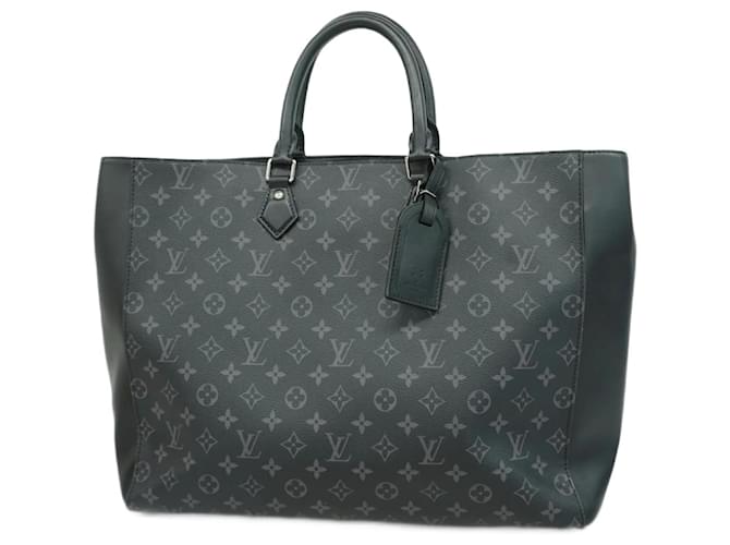 Louis Vuitton Monogram Eclipse Grand Sac M44733 Handbag Black  ref.1880318