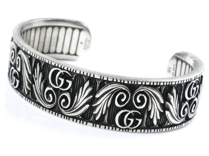 Pulseira Gucci Silver 925 GG Marmont