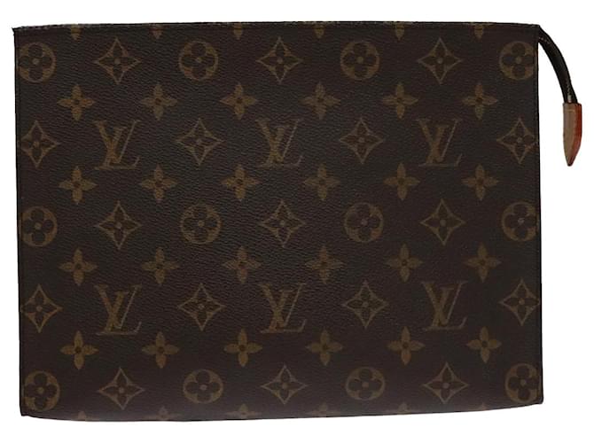 Louis Vuitton Poche Toilette Brown Cloth  ref.1880502