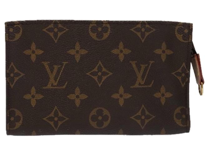 Pochette Accessoire Louis Vuitton Marrom Lona  ref.1880914