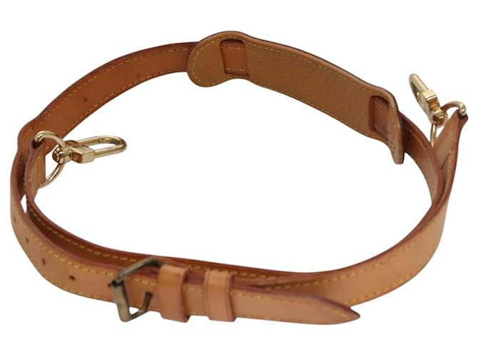 Louis Vuitton Shoulder strap Beige Leather  ref.1881312